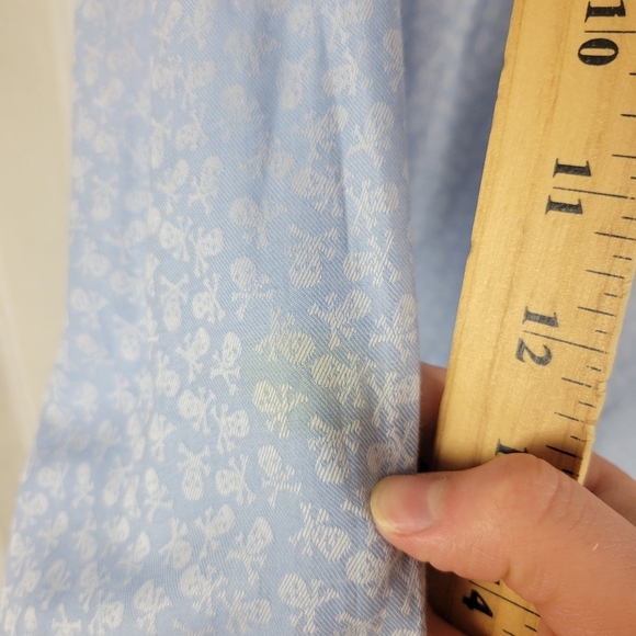 Robert Graham‎ Long Sleeve Button Down Shirt Pastel Blue Size 3XL Stripes - Picture 8 of 14